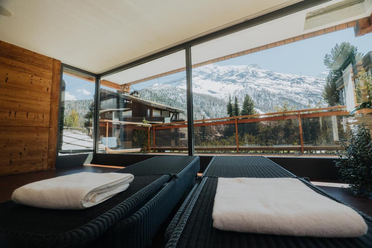 Wellnesshotel Schweizerhof Saas-Fee Eksteriør bilde