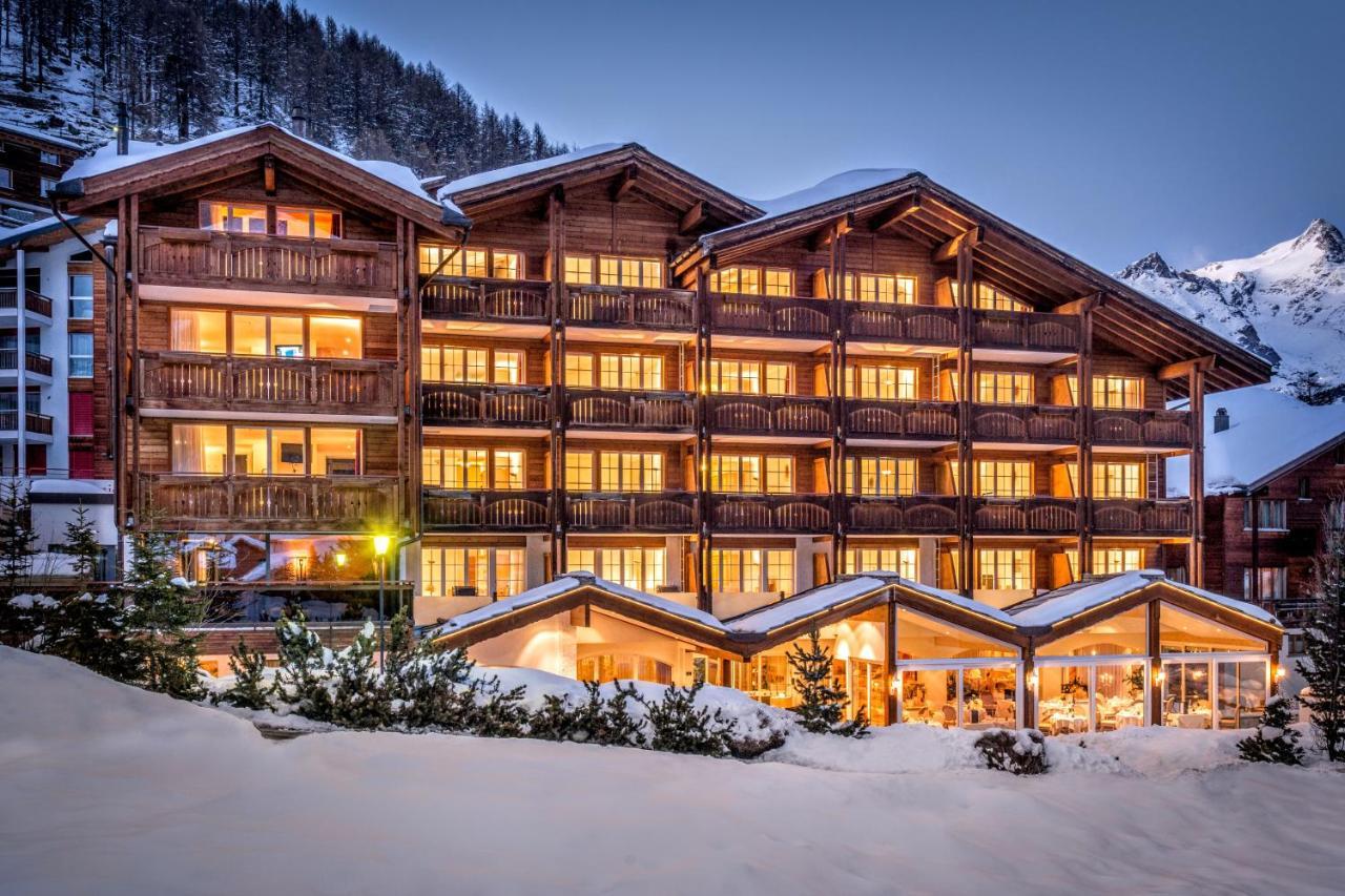 Wellnesshotel Schweizerhof Saas-Fee Eksteriør bilde