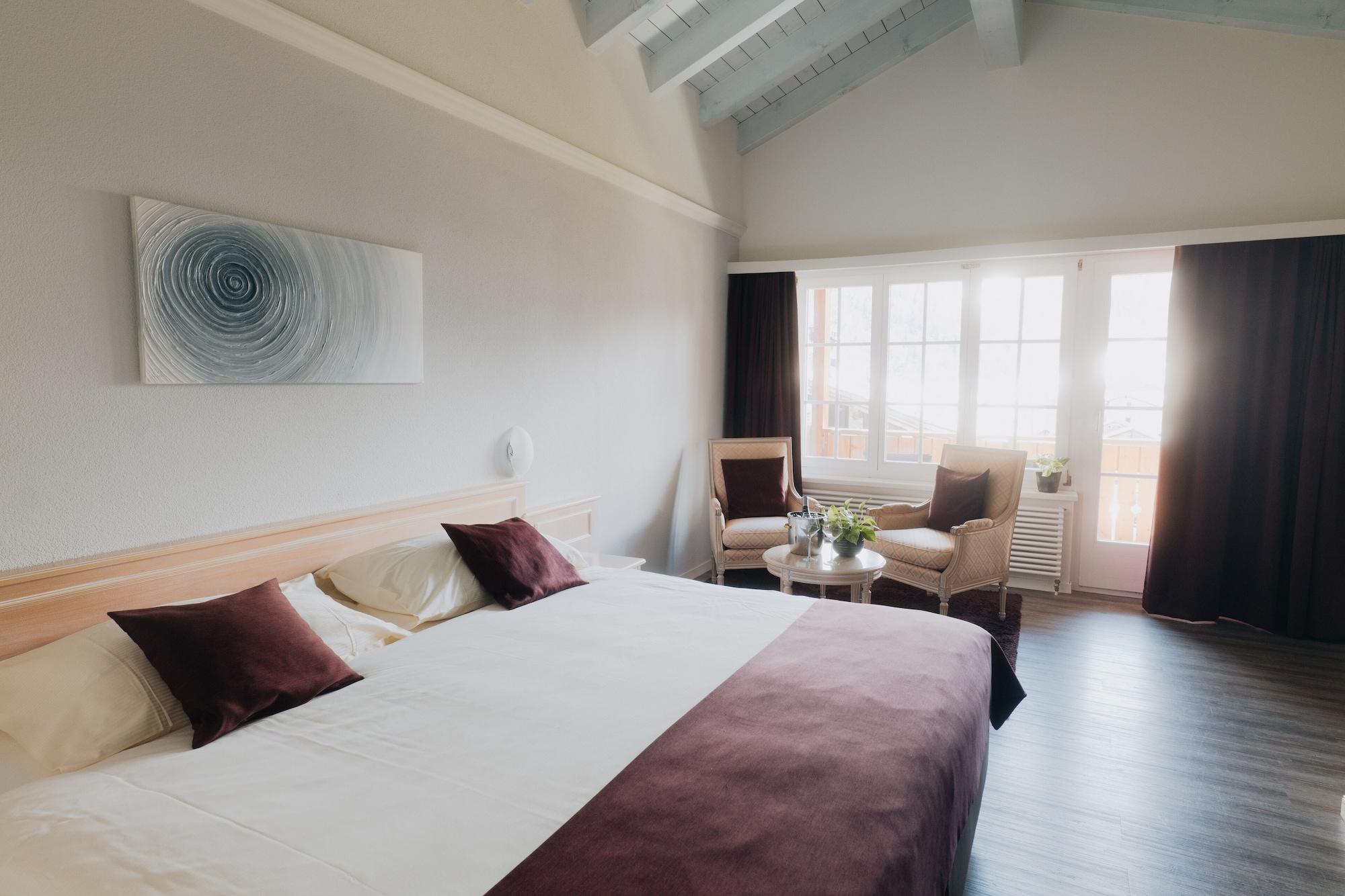 Wellnesshotel Schweizerhof Saas-Fee Eksteriør bilde